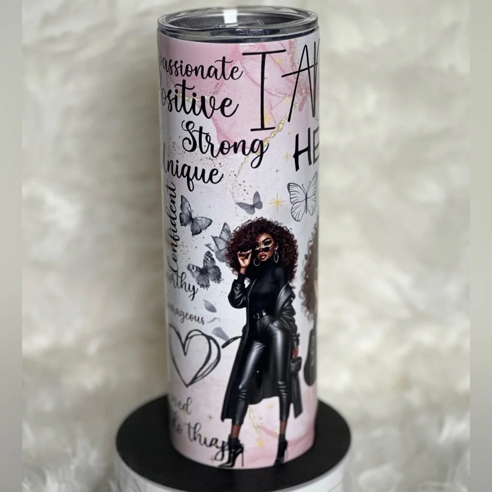 I AM HER! 20 oz. Stainless Steel‎ Tumbler